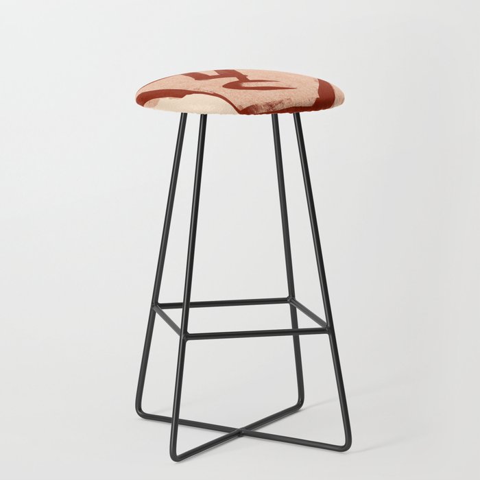 Abstract Face 91 Stool Gallery Image 1