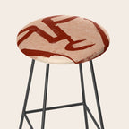 Abstract Face 91 Stool Gallery Image 2