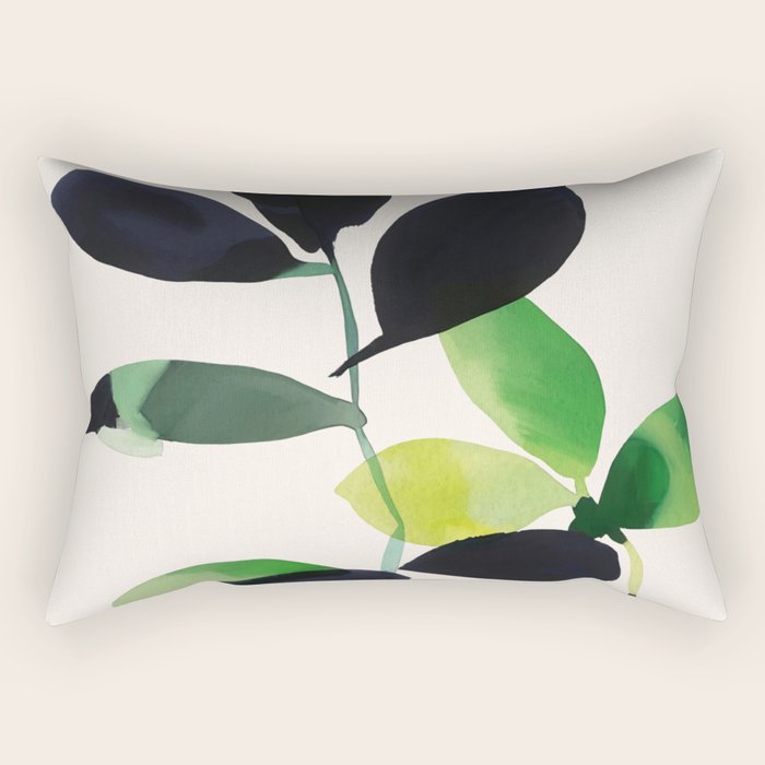Botanic Form III Rectangular Pillow Gallery Image 1
