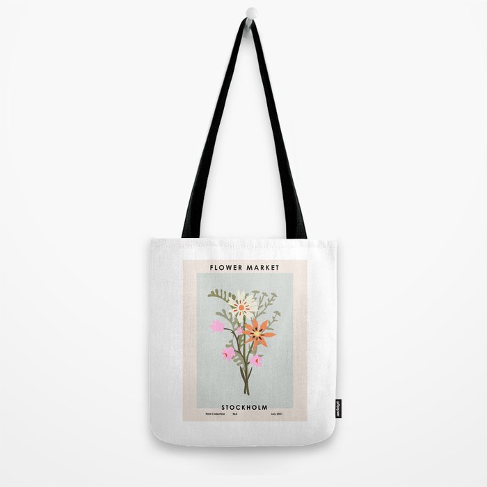 Flower Market. Stockholm Tote Bag Gallery Image 2