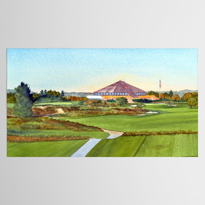 Montauk Downs State Park Golf Course New York Tablecloth Gallery Image 2