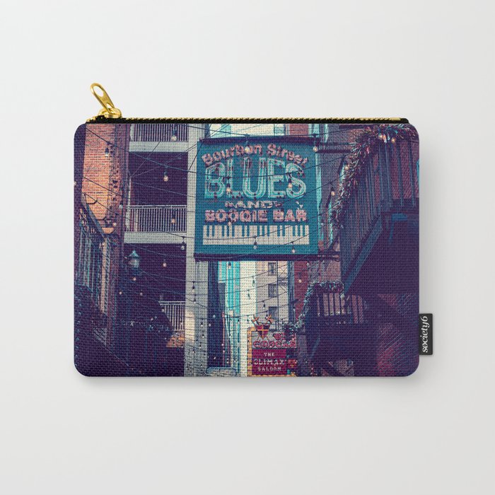Historic Printer's Alley Nashville Tennessee Carry All Pouch Gallery Image 1