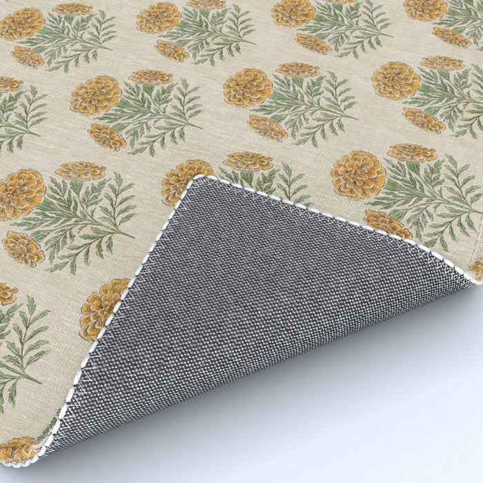 Marigold - golden yellow Rug Gallery Image 4