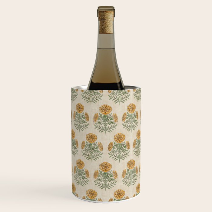 Marigold - golden yellow Wine Chiller Gallery Image 1