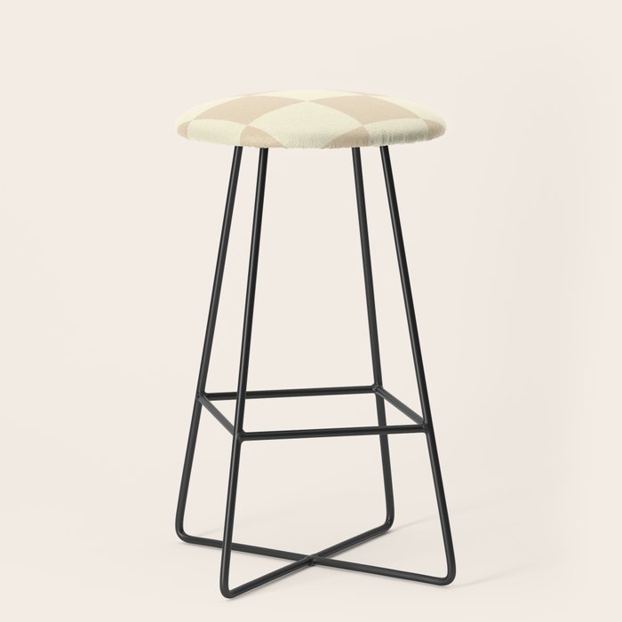 Muted Checkerboard Stool Gallery Image 1