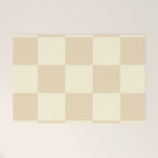 Muted Checkerboard Welcome Mat Gallery Image 1