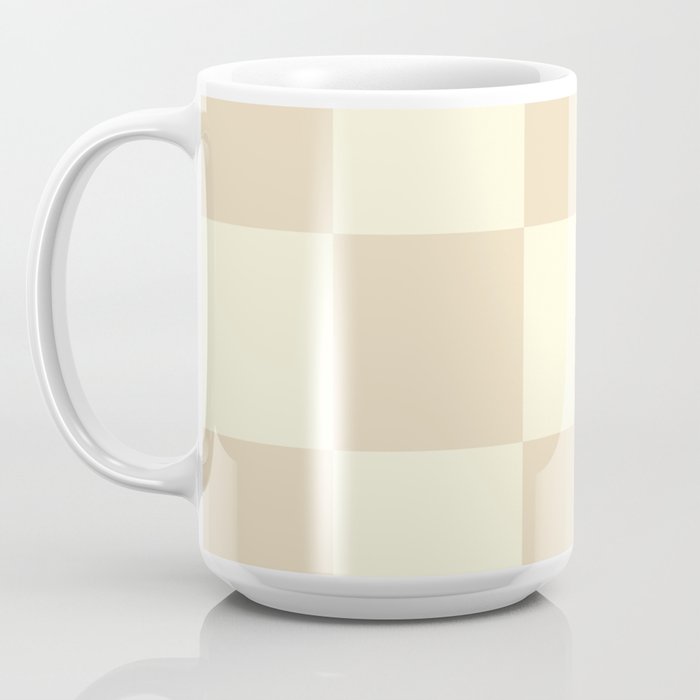 Muted Checkerboard Coffee Mug Gallery Image 3