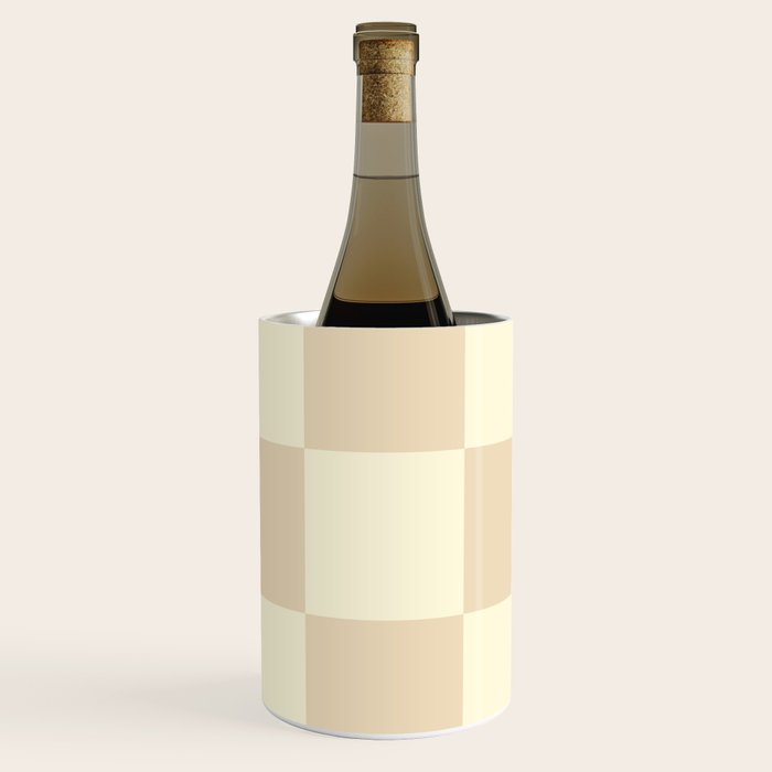 Muted Checkerboard Wine Chiller Gallery Image 1