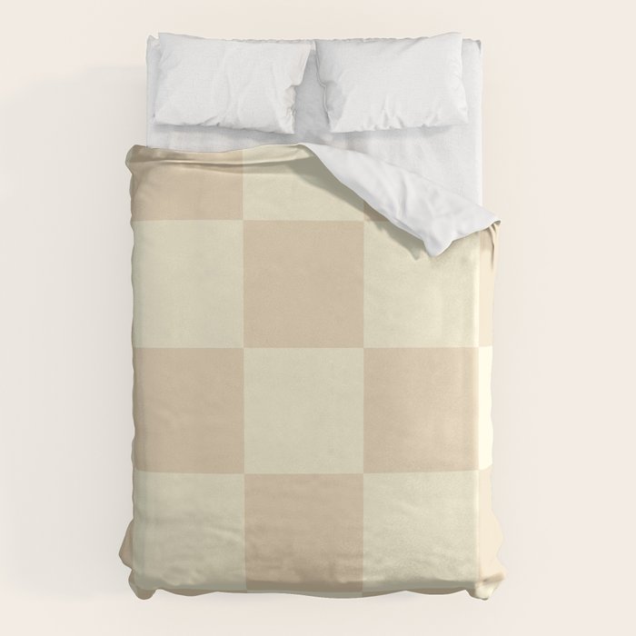 Muted Checkerboard Duvet Cover Gallery Image 6