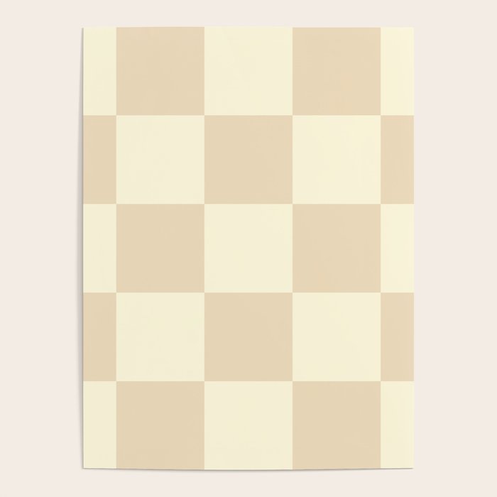 Muted Checkerboard Poster Gallery Image 4