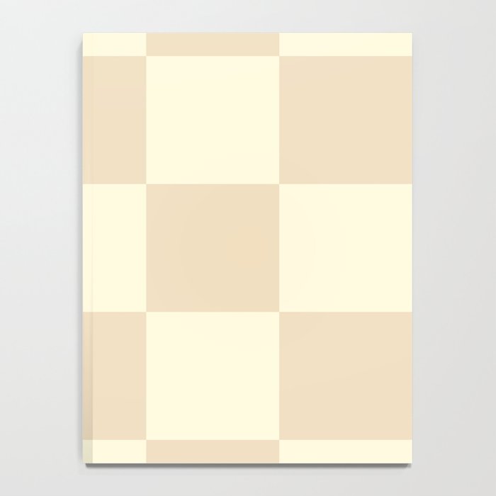 Muted Checkerboard Notebook Gallery Image 4