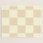 Muted Checkerboard Jigsaw Puzzle Gallery Image 1