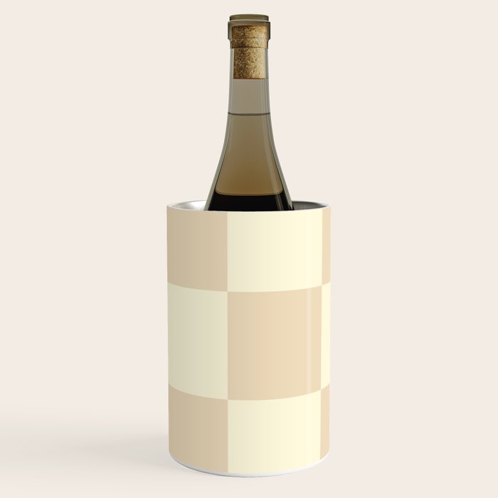 Muted Checkerboard Wine Chiller Gallery Image 2