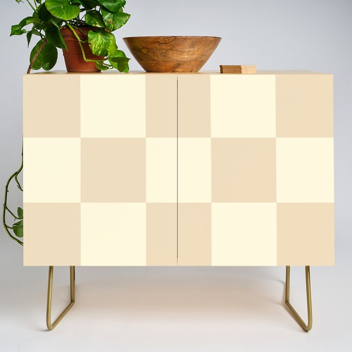 Muted Checkerboard Credenza Gallery Image 1