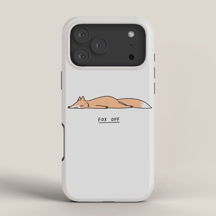 Fox Off iPhone Case Gallery Image 40