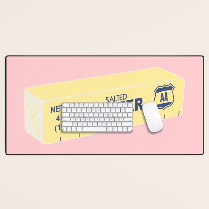 The Butter The Better Desk Mat