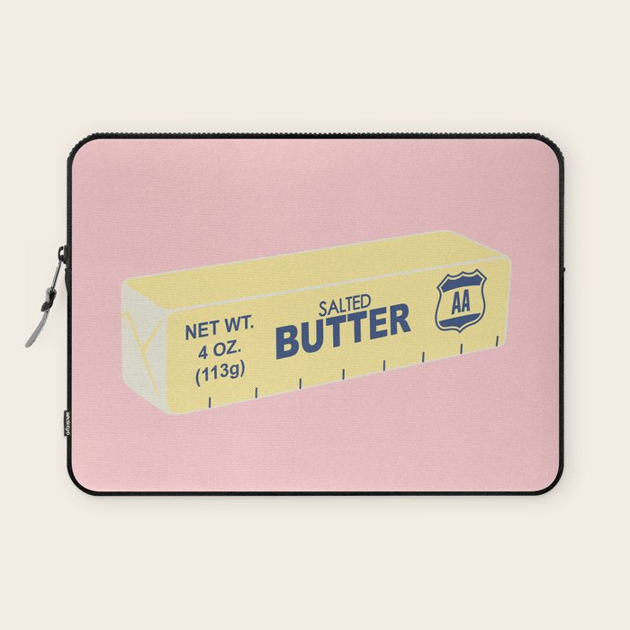 The Butter The Better Laptop Sleeve Gallery Image 1