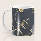  seamless floral pattern with flowers on a dark background Coffee Mug Gallery Image 3