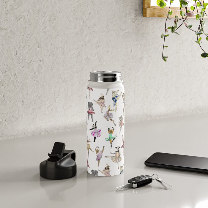 Animal Ballerinas Water Bottle Gallery Image 4