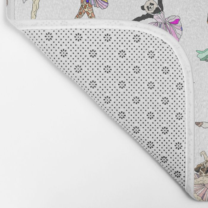 Animal Ballerinas Bath Mat Gallery Image 2