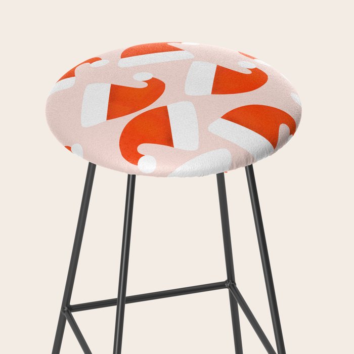 Santa Hat pattern Stool Gallery Image 2