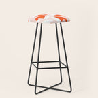 Santa Hat pattern Stool Gallery Image 1