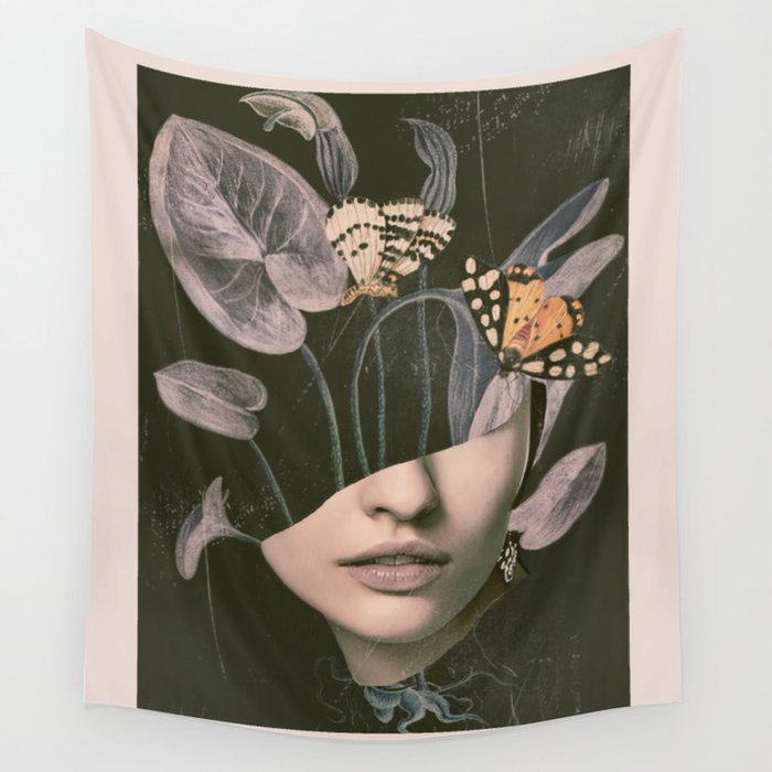 Night Garden 8 Wall Tapestry Gallery Image 4