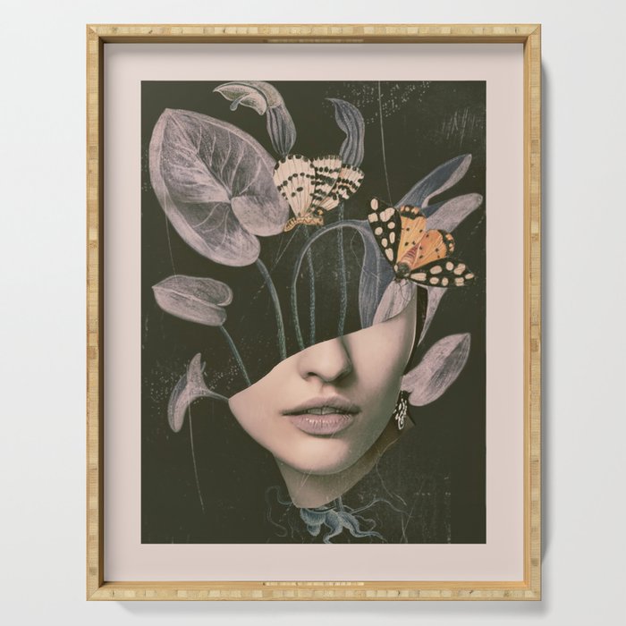 Night Garden 8 Serving Tray Gallery Image 1