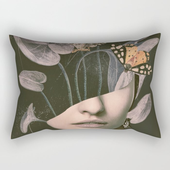 Night Garden 8 Rectangular Pillow Gallery Image 2