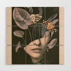 Night Garden 8 Wood Wall Art Gallery Image 1