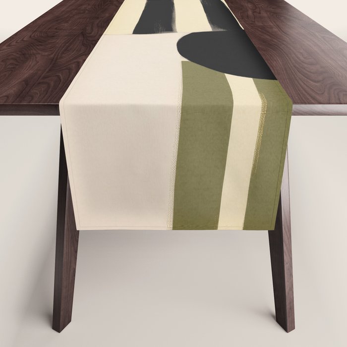 Stripes and Shapes I Table Runner Gallery Image 1
