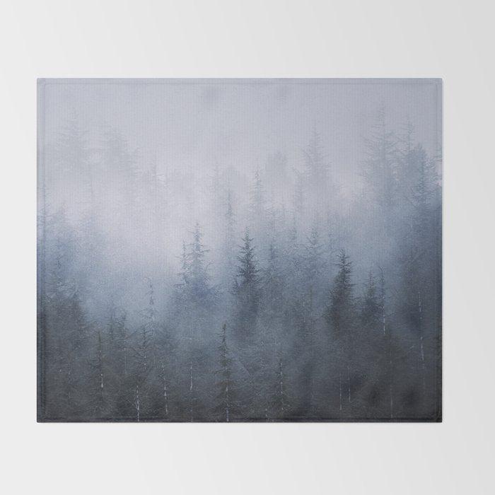 "Simbiosis" Throw Blanket Gallery Image 2