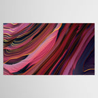 Plum Abstract Tablecloth Gallery Image 2