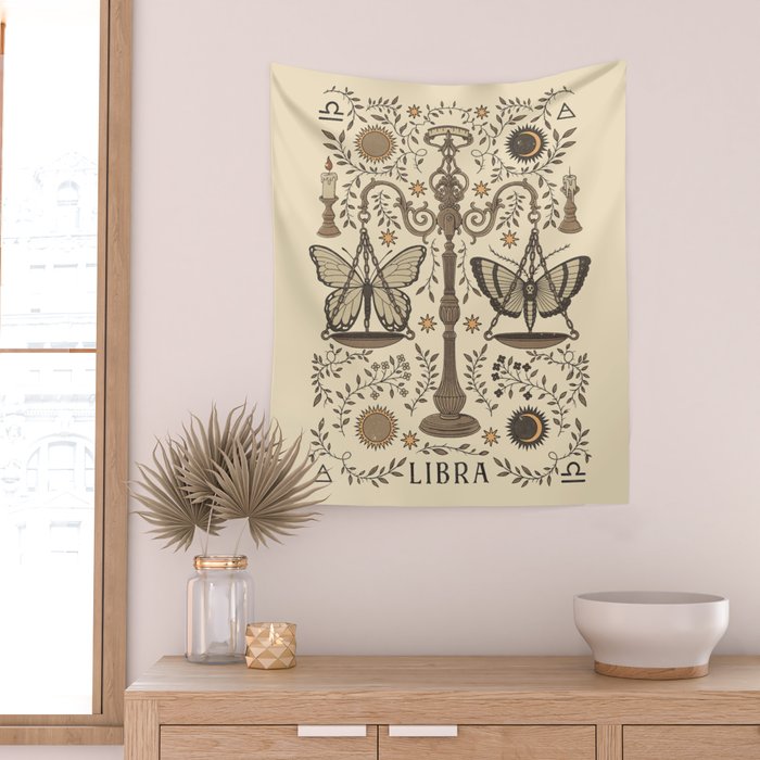 Libra, The Scales Wall Tapestry Gallery Image 2