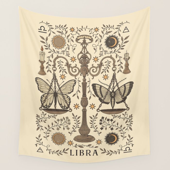 Libra, The Scales Wall Tapestry Gallery Image 4