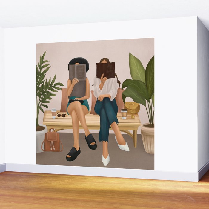 We are Reading Wall Mural Gallery Image 2