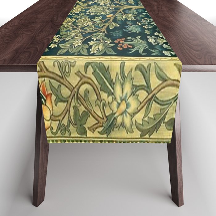 William Morris Tree Of Life Table Runner Gallery Image 1