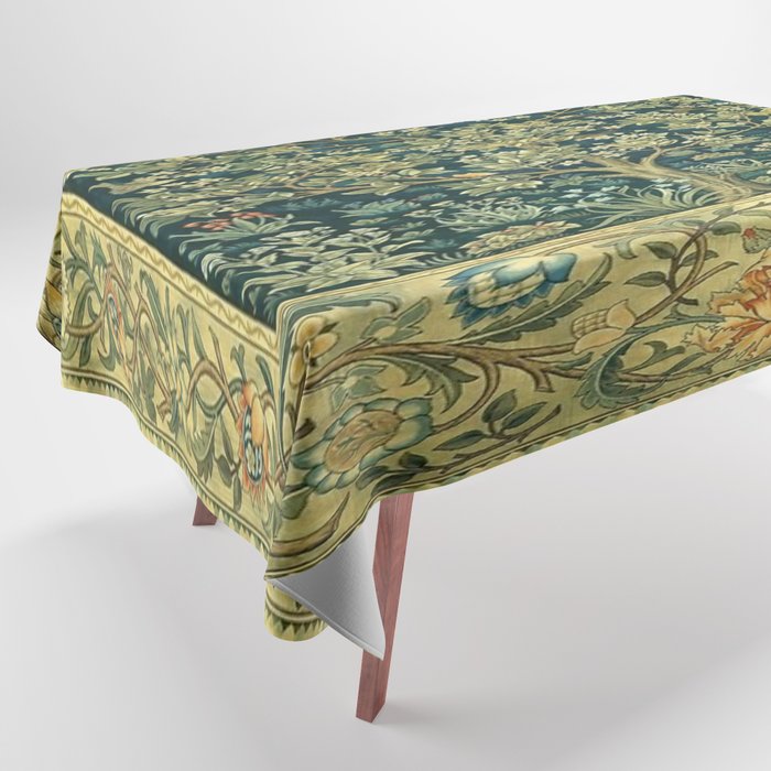 William Morris Tree Of Life Tablecloth Gallery Image 1
