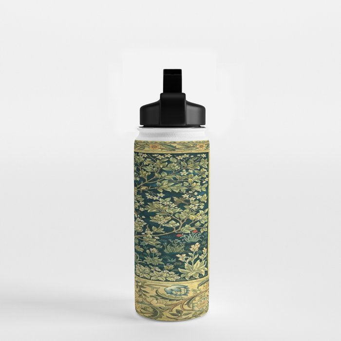 William Morris Tree Of Life Water Bottle Gallery Image 2