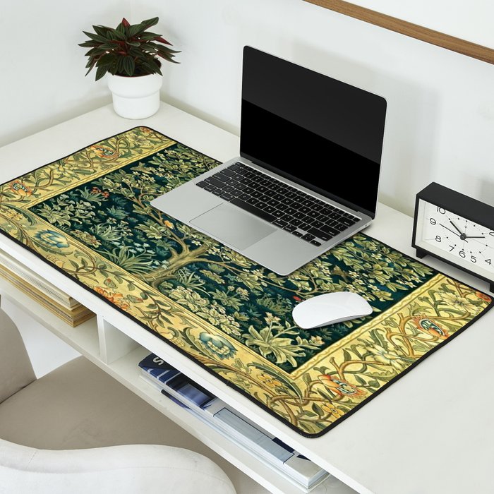 William Morris Tree Of Life Desk Mat Gallery Image 2