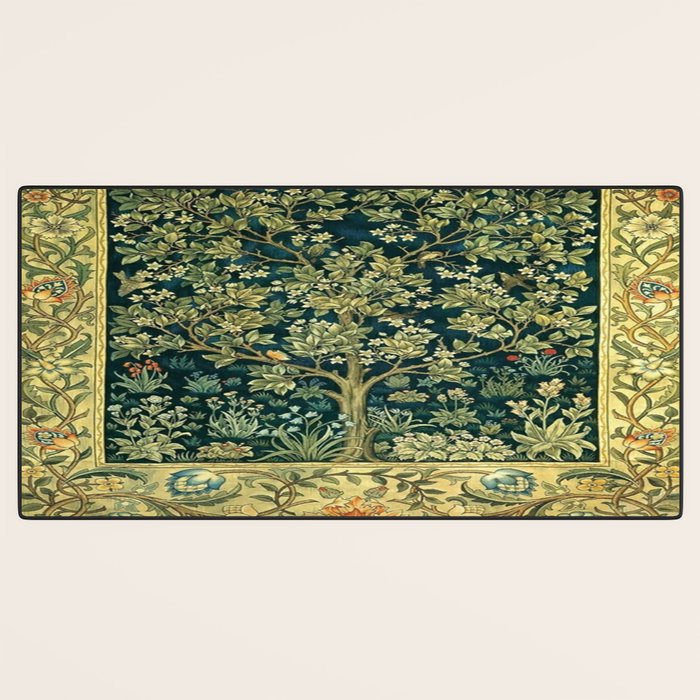 William Morris Tree Of Life Desk Mat Gallery Image 3