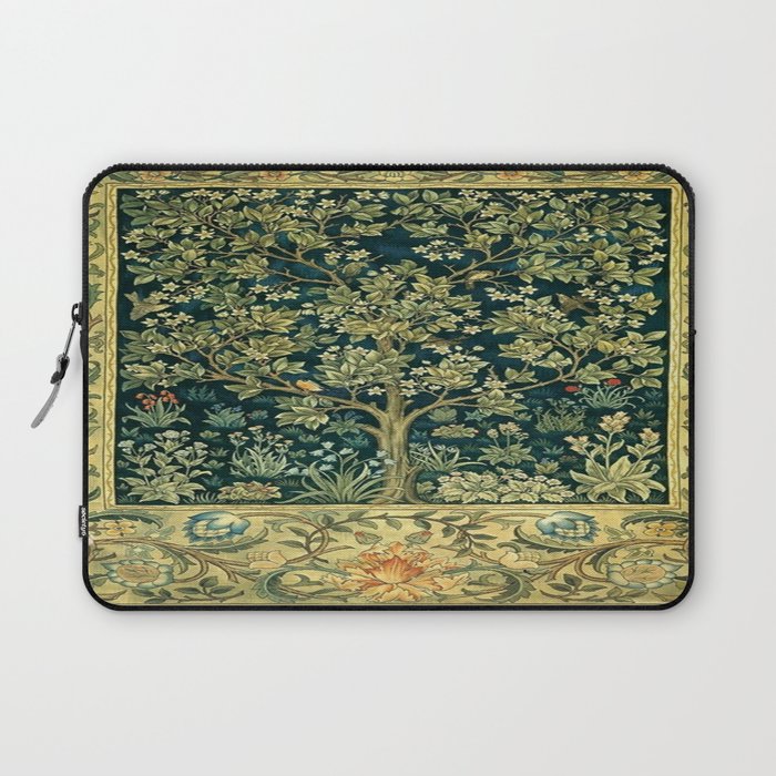 William Morris Tree Of Life Laptop Sleeve Gallery Image 1