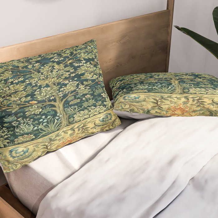 William Morris Tree Of Life Pillow Sham Gallery Image 2