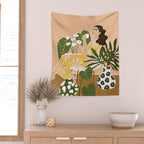 Time For Coffee Wall Tapestry Gallery Image 2