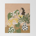 Time For Coffee Throw Blanket Gallery Image 2