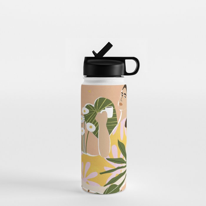 Time For Coffee Water Bottle Gallery Image 1