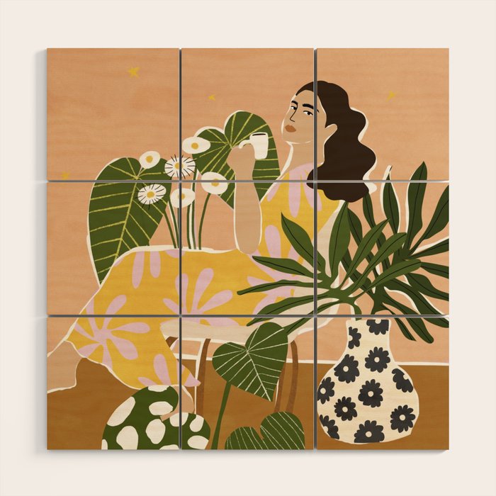 Time For Coffee Wood Wall Art Gallery Image 1