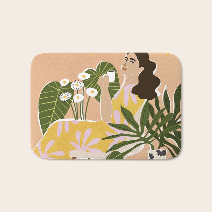 Time For Coffee Bath Mat Gallery Image 1