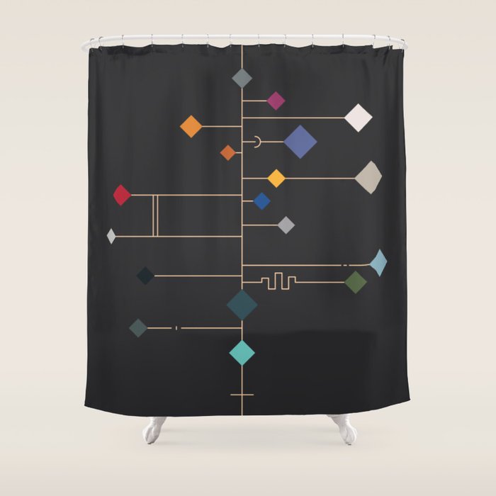 winter equinox Shower Curtain Gallery Image 1