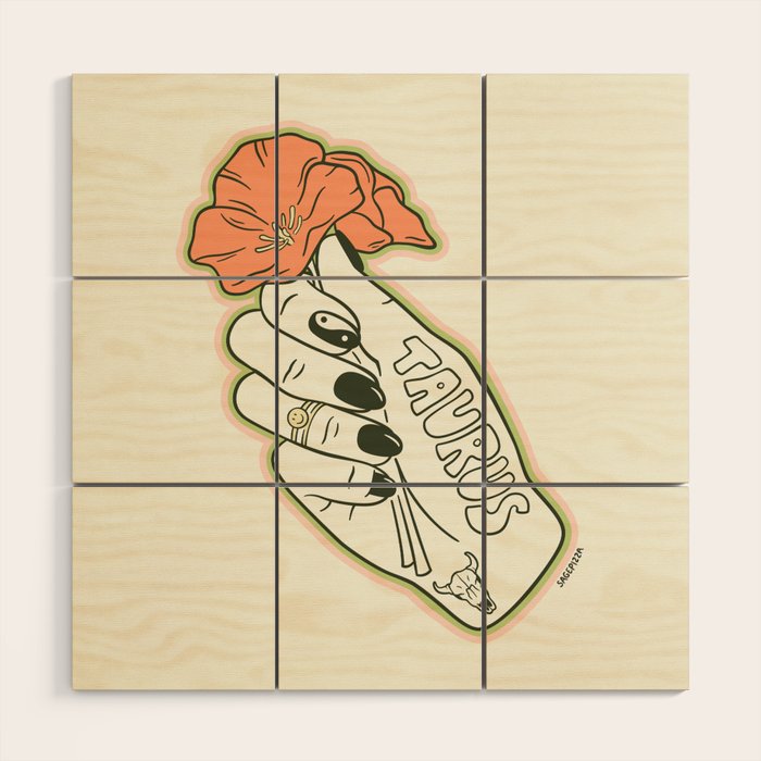 TAURUS IN NATURE Wood Wall Art Gallery Image 1